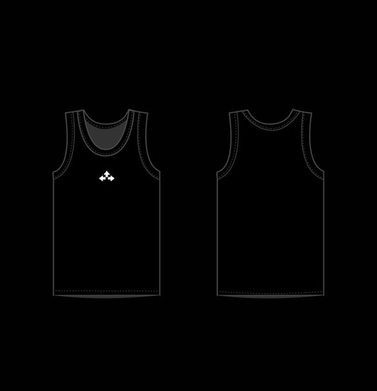 FCTRY LOGO TANK (BLACK)